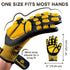 Pet Grooming and Bathing Gloves, Effective Hair Remover for Cats, Dogs & Horses, Deshedding Gloves