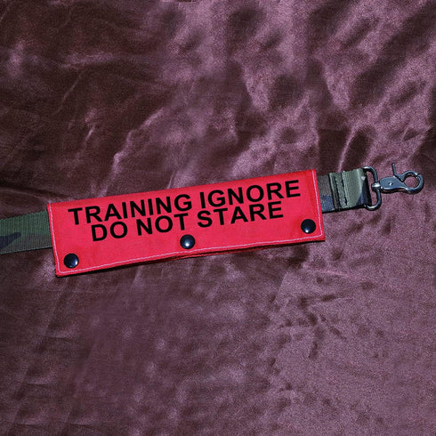 Funny Dog Leash Sleeve, Do Not Stare Training Wrap Sleeve, Pet Birthday Gift (Do Not Stare-Sleeve)