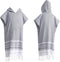 Sufeasdf 1pcs Turkish Towel Poncho Turkish Cotton Beach Poncho wim Cover Up Wearable