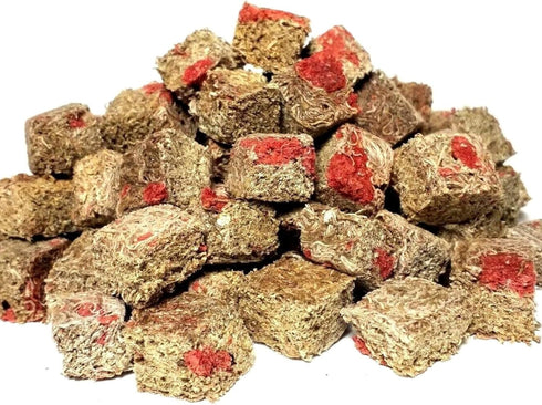 Aquatic Foods Inc. Freeze Dried California Blackworms with Our Beef Heart Mix for Discus, Cichlids,