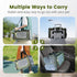 Pawaii TSA Airline Approved Soft Sided Collapsible Pet Carrier, Portable and Convenient Travel Friendly Carrier