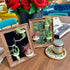 Generic 8 Tillandsia Air Plant Trio Kit: Caput-Medusae, Ionantha v.Stricta, Funckiana, Frame with Magnetic Holders