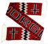 Norge Norway Soccer Knit Scarf
