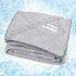 PetAmi Premium Cooling Dog Blanket, Lightweight Fluffy Pet Throw Blanket, Reversible Cozy, 29x40, Light Grey