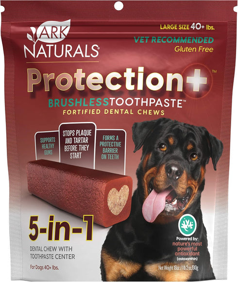 Ark Naturals, Brushless Toothpaste Protection Plus Large, 18 Ounce