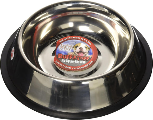 Loving Pets Standard No-Tip Dog Bowl, 64-Ounce Capacity