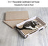 3 Packs Cat Scratcher Pad with Box, Durable Cardboard Refill, 3 in 1 Recyclable Cat House
