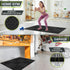 '-inch, 12 12 ProsourceFit Exercise Puzzle Mat Checkered EVA Foam Floor Tiles w/ Non-Slip Texture, Gym Mats w/