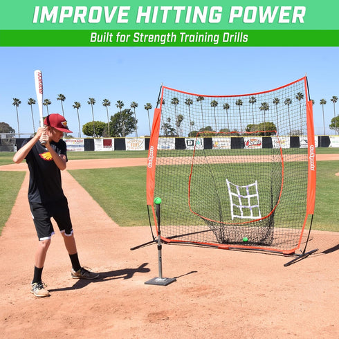 GoSports Weighted Training Balls - Improve Power and Mechanics for Hitting & Pitching Training, Choose Baseball or