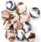 Weewooday 12 Pieces Cat Pom Pom Balls Toys, Large Fuzzy Plush Ball for Cats Pets Interactive Playing
