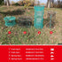 2 BasicGear Crab Spring Trap pcs - Bait Trap for Lobster, Crawfish, Shrimp, Portable Folding Collapsible Fishing Traps