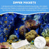 10 Small Aquarium Filter Bags with Zipper, 3 x 8 Inch Fine Media Bags, 150 Micra Mesh Reusable Charcoal Filter