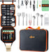 Gaialoop Portable Camping Cooking Utensils Set, Camp Kitchen Set with Organizer Bag,