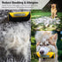 King Kanine Pet Grooming Brush - Self Cleaning Deshedding Tool for Dogs, Cats & Horses