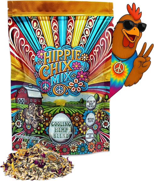 Thorns & Thyme Hippie Chix Mix Cooling Hemp Blend Chicken Supplement for Heat Stress &