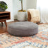 Happy Hounds Scout Deluxe Round Pillow Style Dog Bed, Small (30 x 30 in.), Pewter