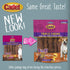 Cadet Gourmet Triple Chews Pork Hide, Sweet Potato, & Duck Dog Treats, Healthy for Small & Large Dogs