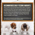 Merrick Grain Free Bone Broth, Premium Human Grade Dog and Cat Food Topper Pouches, Beef - 16 oz.
