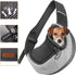 FDJASGY Pet Sling Carrier for Small Dogs and Cats, Breathable Mesh Hand-Free Puppy Backpack with Adjustable Strap
