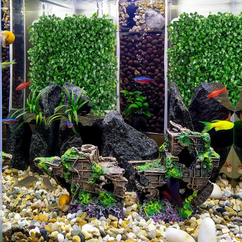 Orchidleaf 10x10 Inch Hermit Crab Climbing Toy Fake Turf Hermit Crab Climbing Wall, Terrarium Climbing Wall Habitat