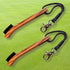 Golf Brush (2 Pack) with Cord and Clip Attachment, Ideal Club Cleaner for Woods and Irons, Golf Accessories