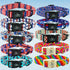 Elegant Little Tail Holiday Dog Collar, Adjustable Independence Day Design for Small Medium Large Dogs