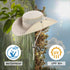 Wide Brim Breathable Mesh Sun Hat for Men and Women by Koreshion, UPF 50+ Waterproof Fishing Hat