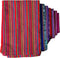 Lucio Fabrics Unique Native Peruvian Throw - Vibrant Colors Lightweight Durable -