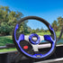 Golf Cart Steering Wheel for EZGO, YAMAHA and Club Car Precedent, Most Golf Carts Blue