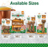 Nylabone Healthy Edibles Natural Dog Chews, Long Lasting Ham Flavor Treats for Dogs, Small/Regular (16 Count)