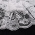 Renaissance Elizabethan Costume Jabot Collar, Ruffled Detachable Lace Collar, White