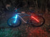 Third Kind Set 2 Stroller Lights Bike Lights of LED Rechargeable Lights with Straps