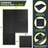ProsourceFit ½ in Puzzle Exercise Mat, EVA Interlocking Foam Floor Tiles for Home Gym, Cream, 24 Sq Ft