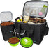PetAmi Dog Travel Bag - Organizer with Food Container, Bowls & Accessories