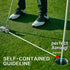 Golf Ball Marker Stencil with 4 Color Marker Pens, Triple Line Golf Ball Markers with Gift Box