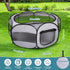 Generic Pig/Hamster/Chinchillas Soft Breathable Small Animal Playpen with Zipper Cover - Portable Rabbit/Bunny Pen