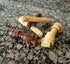 100% 4-6" 25 Count/1 Pack Pet Factory Made in USA Beefhide Assorted (Bones & Chip Rolls) Dog Chew Treats - Beef