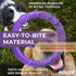 Puller Outdoor Dog Ring Toys - Fetch & Tug of War Toy for Small Medium Large Dogs, Soft Frisbee & Agility Tool