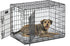 MidWest Homes for Pets Quiet Time Reversible Crate Pan Cover 30' in Gray Floral/Fleece