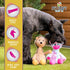 Pet Craft Supply Jiggle Giggle Dog Toys, Funny Giggling Sound, Soft Chew Cuddle Plush Toy for Medium to Large Breeds