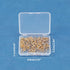 SUPERFINDINGS 300pcs Fishing Spinner Clevis, U-Shaped Brass Links for Lure Making Fishing Accessories