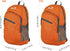 Outlander Packable Lightweight Travel Hiking Daypack, Orange