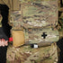 PETAC GEAR Tactical First Aid Drop Dump Pouch, Micro Medical Trauma Roll Up Drop Pouch EMT IFAK Sub Abdominal Carrying