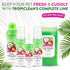 TropiClean Berry & Coconut Deep Cleansing Cat Shampoo | Natural Ingredients | Reduces Matting | Made in The USA | 12 oz