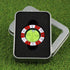Golf Green Reader Magnetic Zinc Alloy Bubble Level, High Precision Ball Markers for Putting Green Accessories