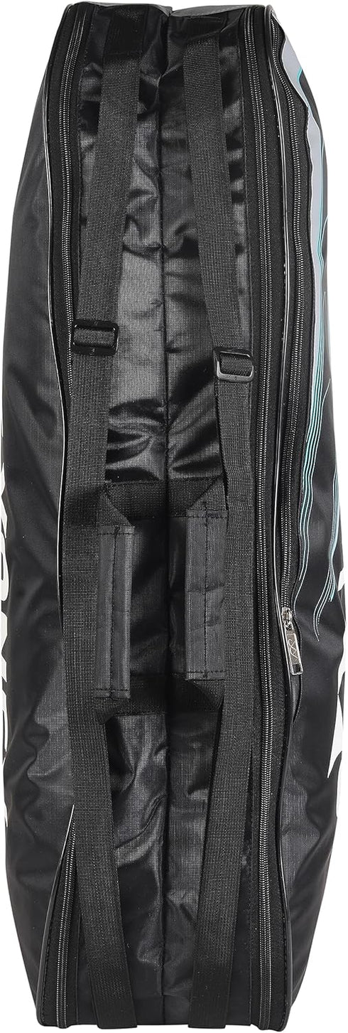 YONEX Badminton Kitbag BT5, 2 Zipper Compartments for Storage of 3 Rackets and Clothes