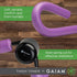 Gaiam Thigh Toner, Versatile Workout Equipment for Toning Hips, Thighs, and Glutes, Portable with Padded Handles