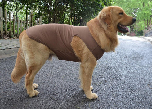 2018 Pet Clothes Dog Clothing - Blank T-Shirt Tanks Top Vests for Small to Large Dogs, 100% Cotton Summer Vest (XL,