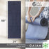 Gaiam Yoga Mat - Premium 6mm Extra Thick Non Slip Exercise & Fitness Mat for Yoga, Pilates & Floor Workouts