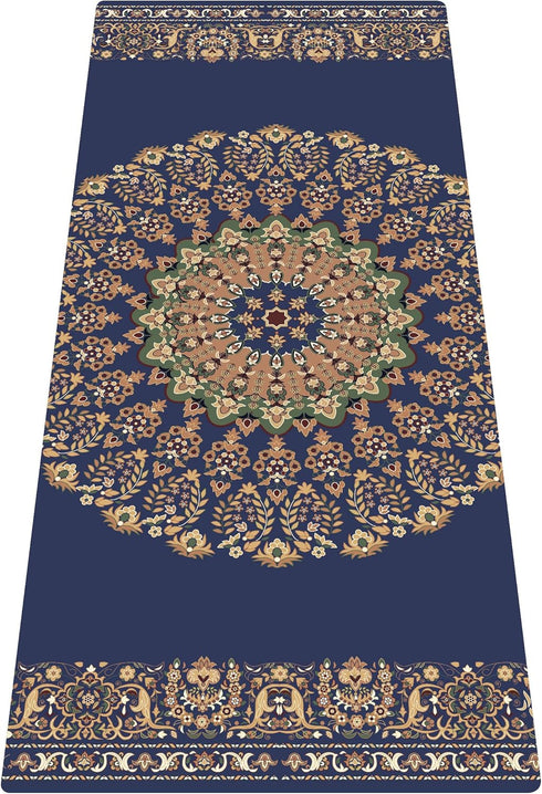 nuveti TPE Large Yoga Mat, Non-Slip Exercise Fitness Mat with Carry Bag, Extra Thick for Home Workouts